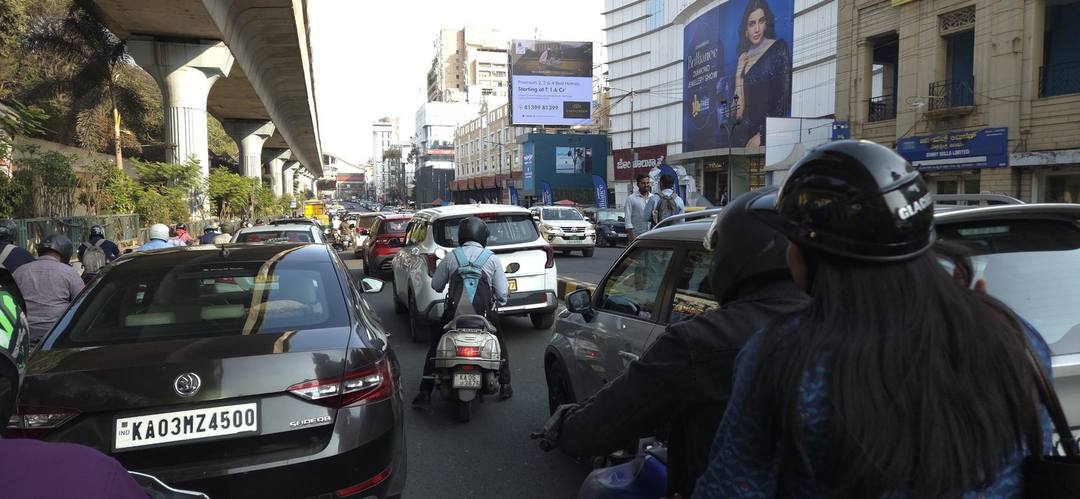 MG Road Joyalukkas Brigade Rd Side